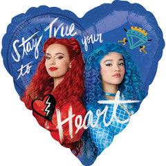 Heart-Shaped Pocket Watch Foil Balloon for Kids' Birthdays