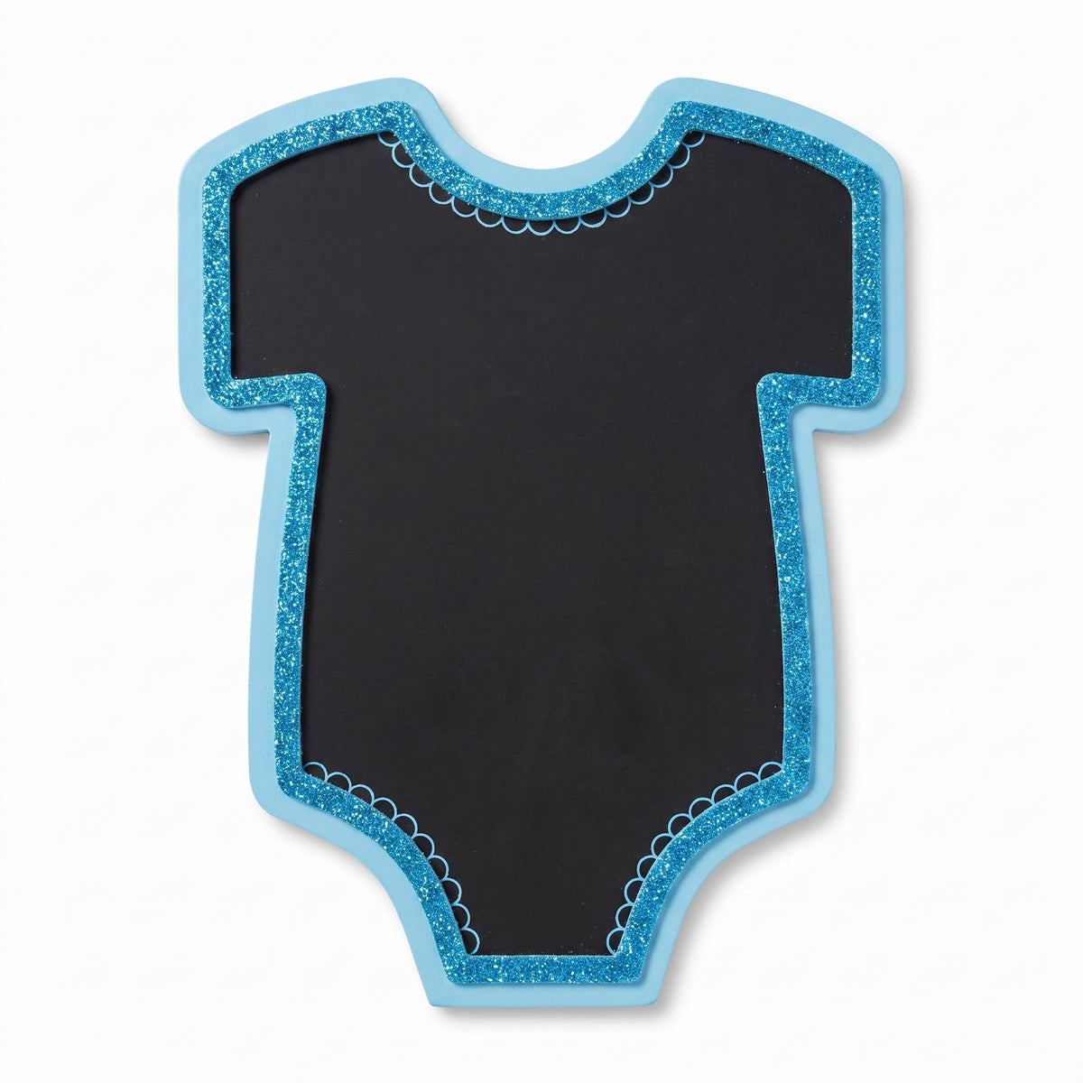 Baby Onesie Chalkboard Easel Sign for Baby Showers