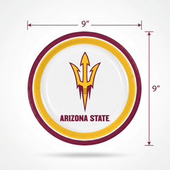 Arizona State Sun Devils 9-Inch Party Plates - 10 Count