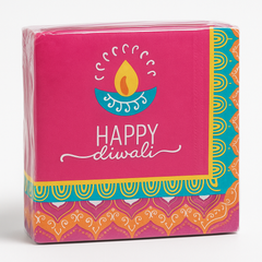 Diwali Celebration Beverage Napkins