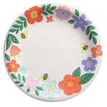 Spring Floral Paper Plates - 8.5
