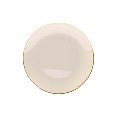 8 In. Ivory Classic Design Plates | 10 Count