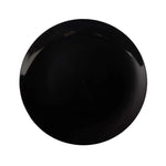 8 In. Trend Black Plastic Plates | 10 Count