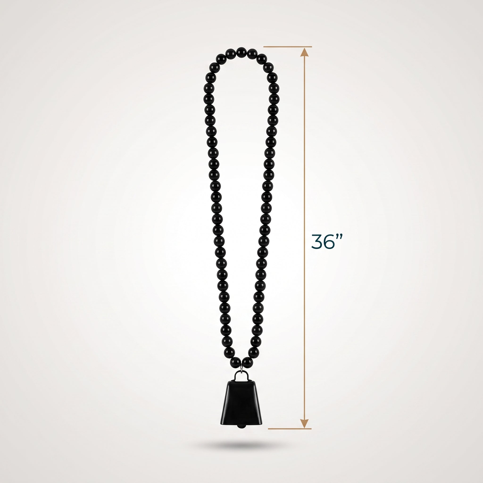 Black Clacker Necklace - Noisemaker