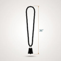 Black Clacker Necklace - Noisemaker