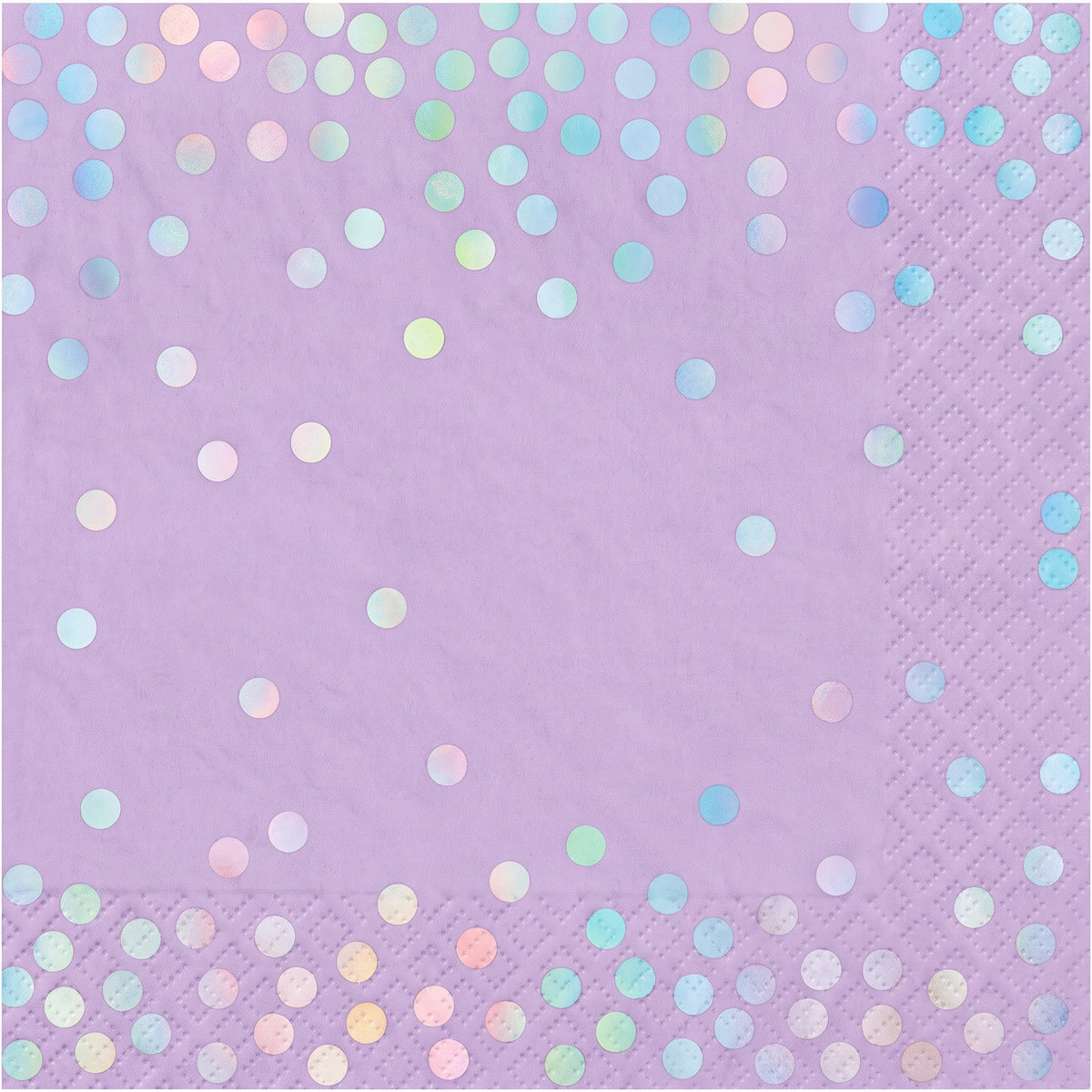 Opalescent Star Luncheon Napkins - 6.5 In. x 6.5 In.