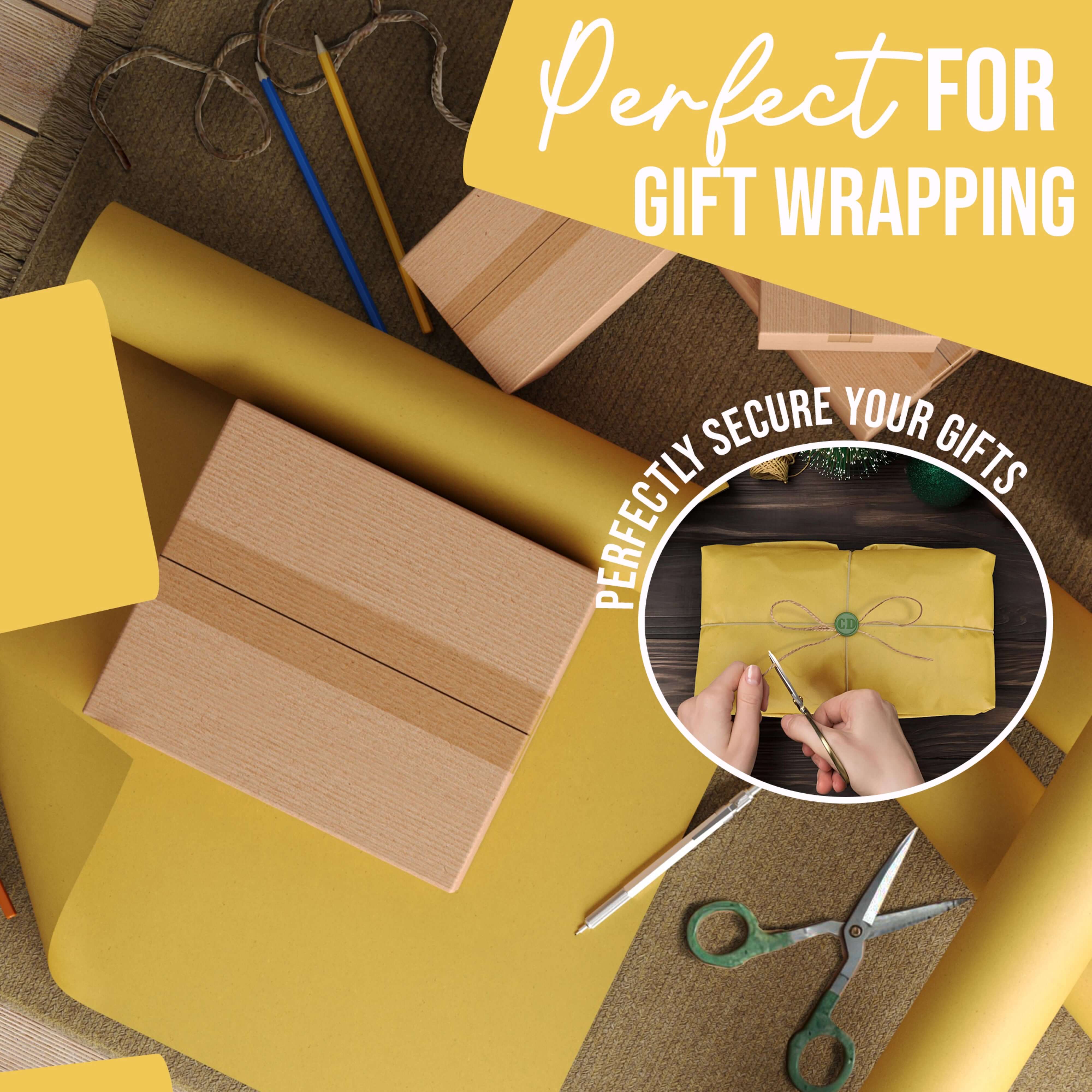 36 x 110' Kraft Paper Roll | Yellow