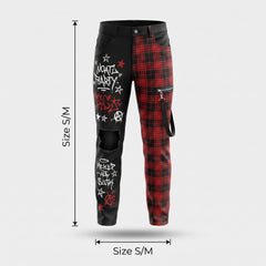 Men's Punk Pants Costume Accessory - Adult S/M
