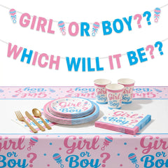Gender Reveal Party Kit | For 16 Guests