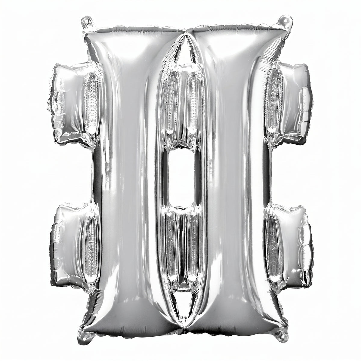 Silver Star Metallic Foil Balloon