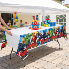 Marvel Avengers Powers Unite Plastic Table Cover