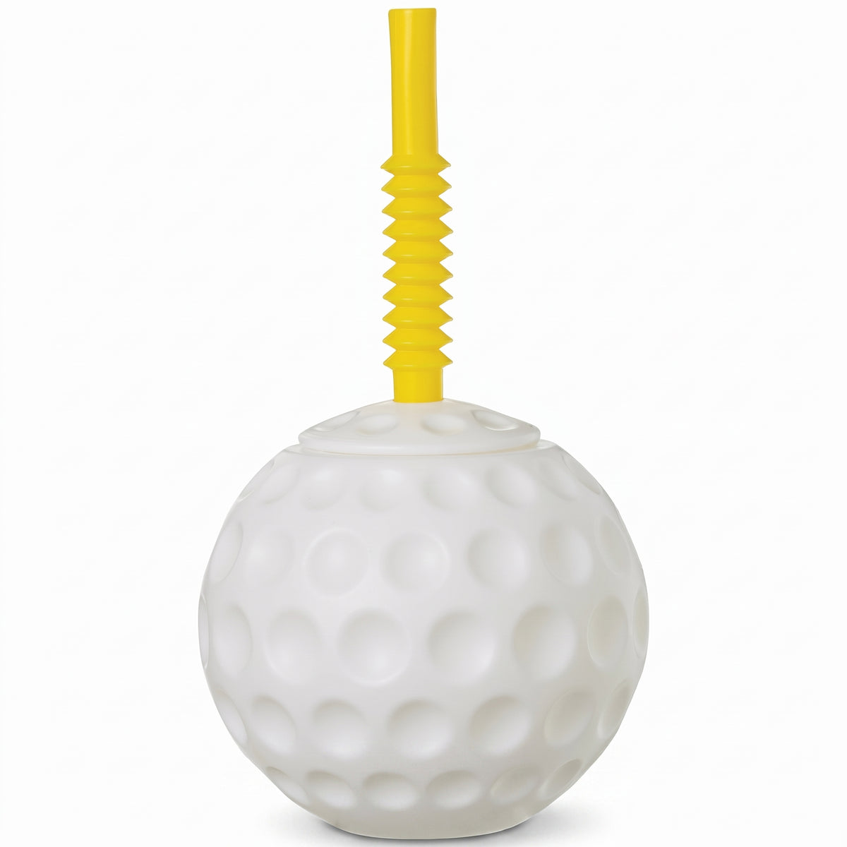 Golf Ball Sippy Cup with Straw