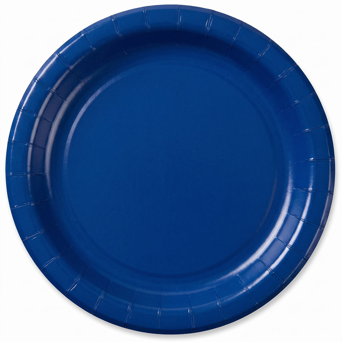 Royal Blue 6.75" Round Paper Plates