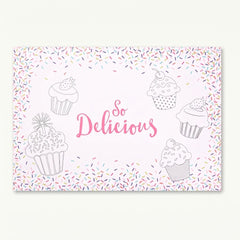 Colourful Sprinkles Colouring Placemats - 24 Pack