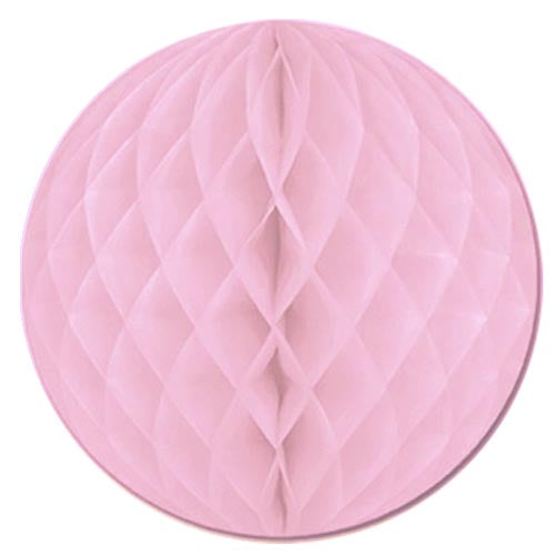 19in. Pink Honeycomb Ball