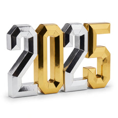 2025 New Year's Eve Foil Centerpiece Decoration