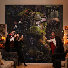 Mutated Forest Scene Setter Kit for Halloween