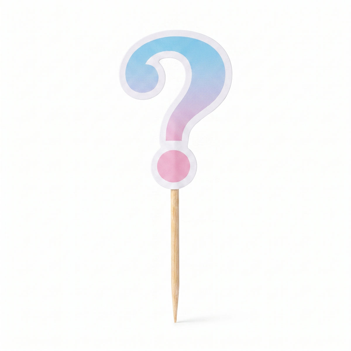 "The Big Reveal" Gender Reveal Party Picks - 24 Pack