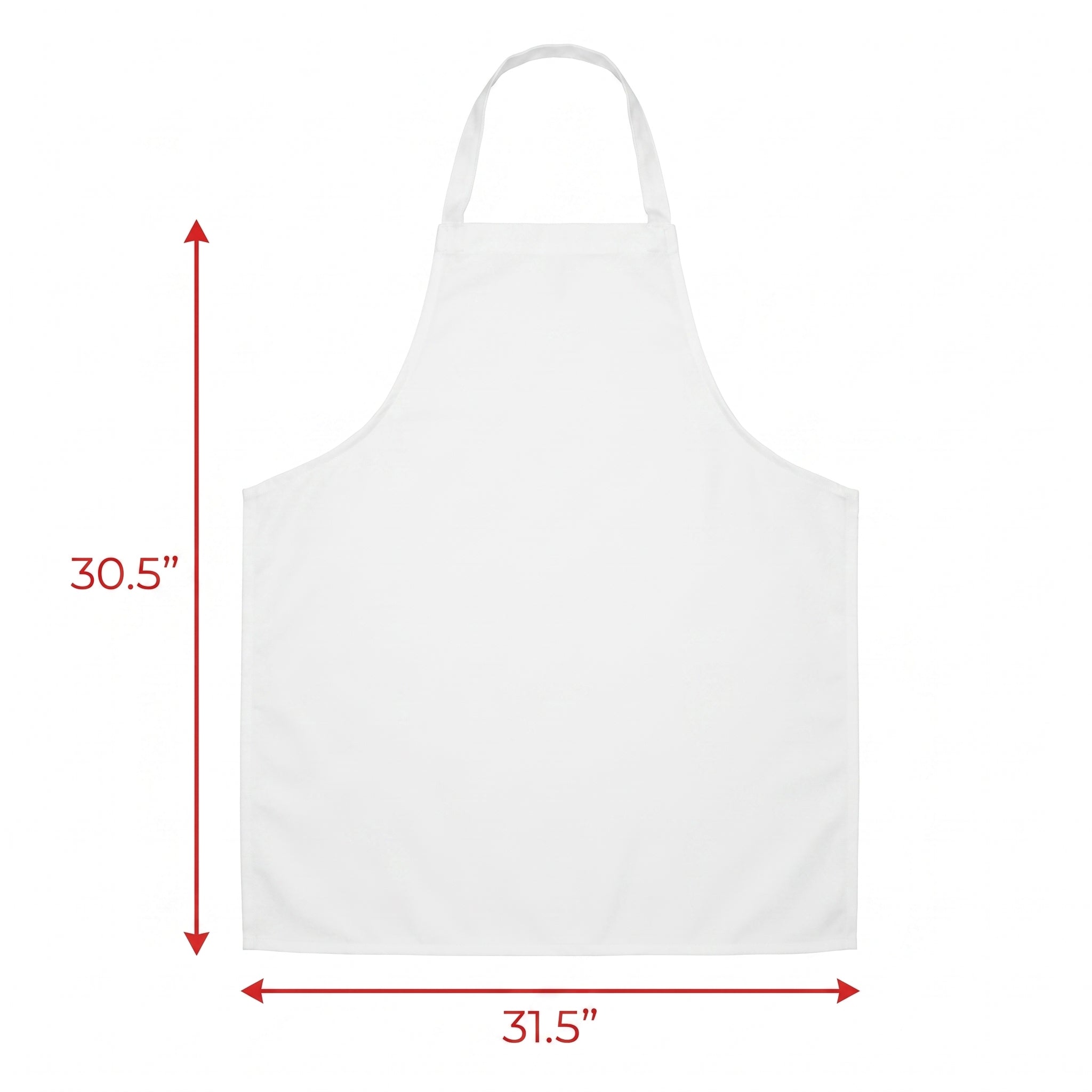 Disposable White Chef Apron for Catering and Everyday Use