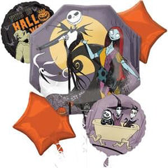 The Nightmare Before Christmas Halloween Foil Balloon Bouquet