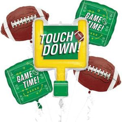 5-Piece Sports Themed Foil Balloon Bouquet