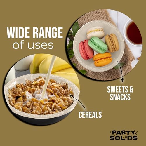 12 Oz. Ivory Plastic Bowls | 100 Count