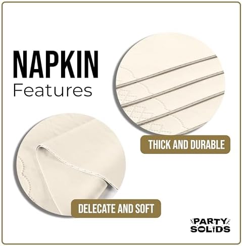 Ivory Guest Towel Napkins