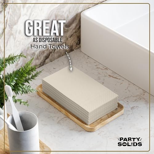 Ivory Guest Towel Napkins