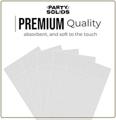 White Guest Towel Napkins