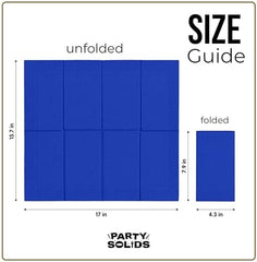 Dark Blue Guest Towel Napkins