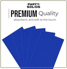 Dark Blue Guest Towel Napkins