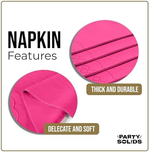 Cerise Guest Towel Napkins