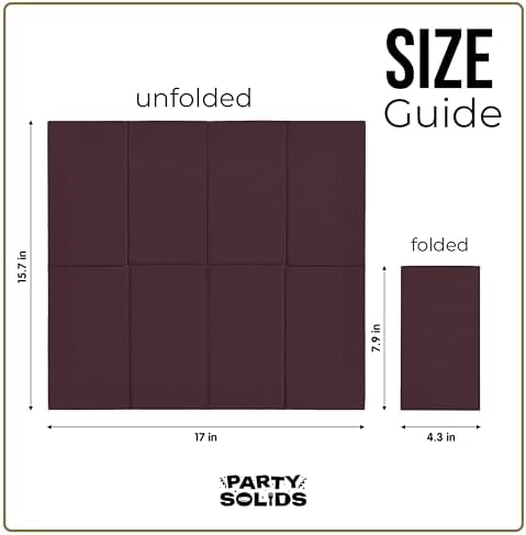 Brown Guest Towel Napkins