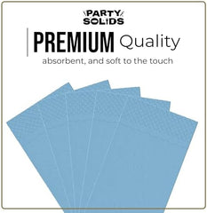 Light Blue Guest Towel Napkins