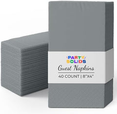 Silver Guest Towel Napkins - 1920 Ct.