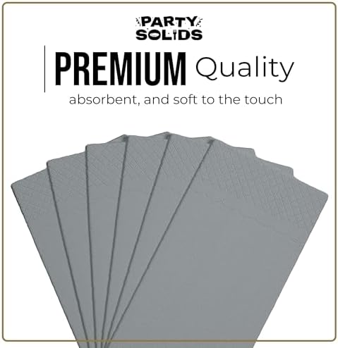 Silver Guest Towel Napkins