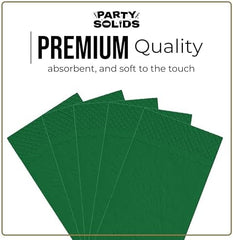 Emerald Green Guest Towel Napkins