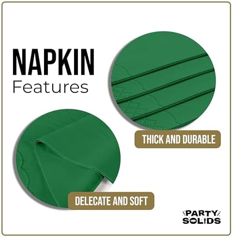 Emerald Green Guest Towel Napkins