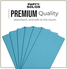Turquoise Guest Towel Napkins
