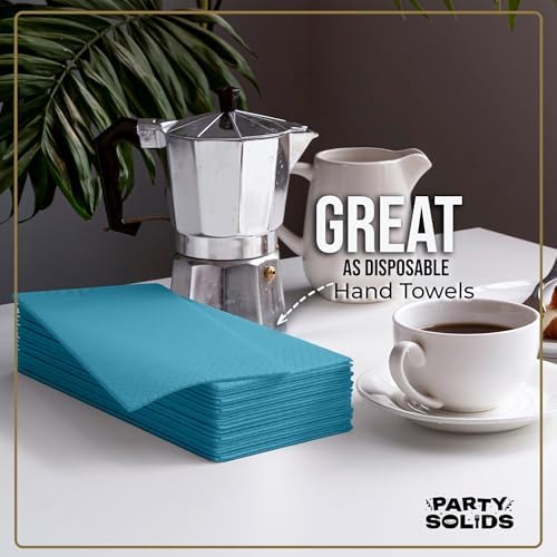 Turquoise Guest Towel Napkins