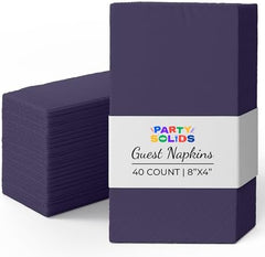 Navy Guest Towel Napkins - 1920 Ct.