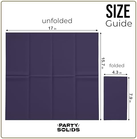 Navy Guest Towel Napkins