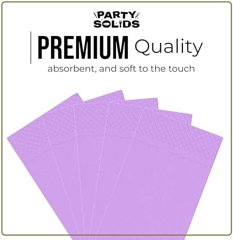 Lavender Guest Towel Napkins