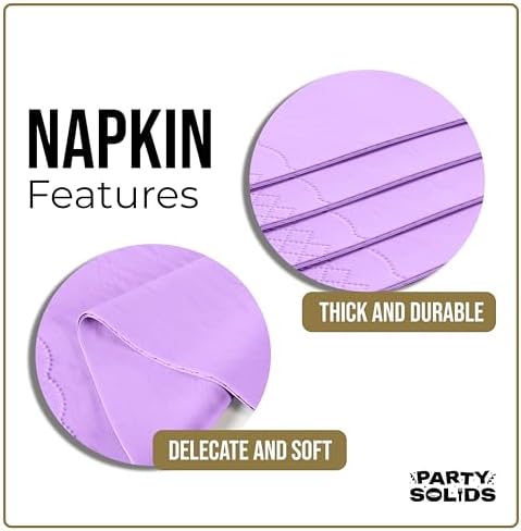 Lavender Guest Towel Napkins