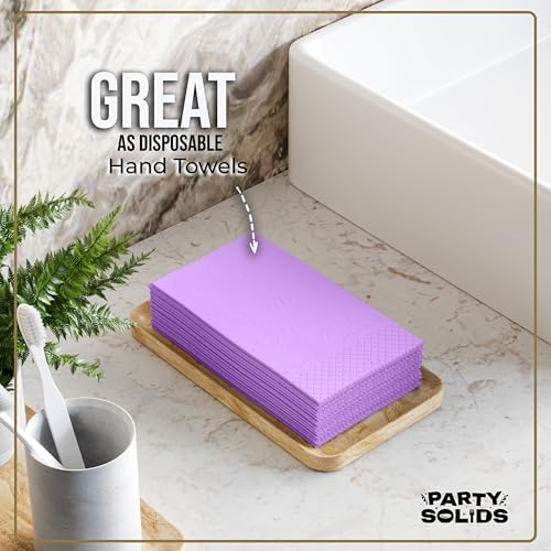 Lavender Guest Towel Napkins