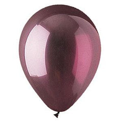 10ct, 12" Burgundy Latex Balloon