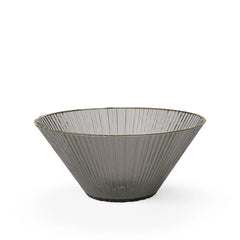 16oz Plastic Burst Bowl 15 Count - Smoke