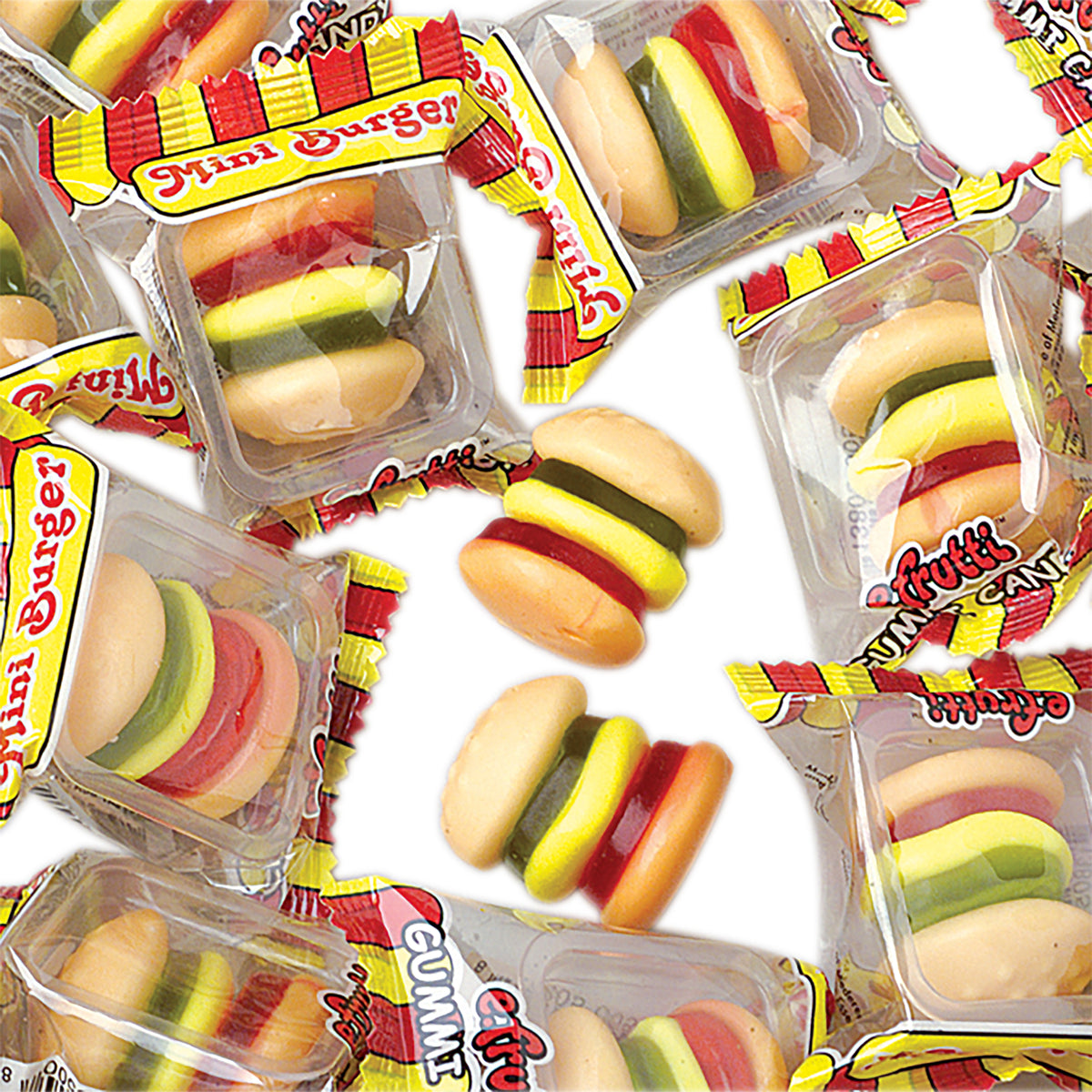 Gummy Mini Burgers/60 Per Disp