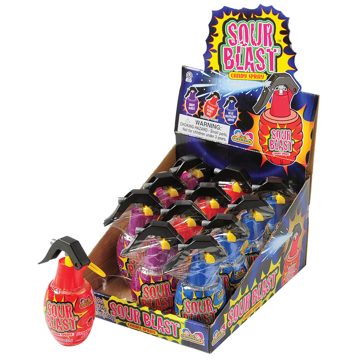 Sour Blast Candy Spray/12 Per Disp