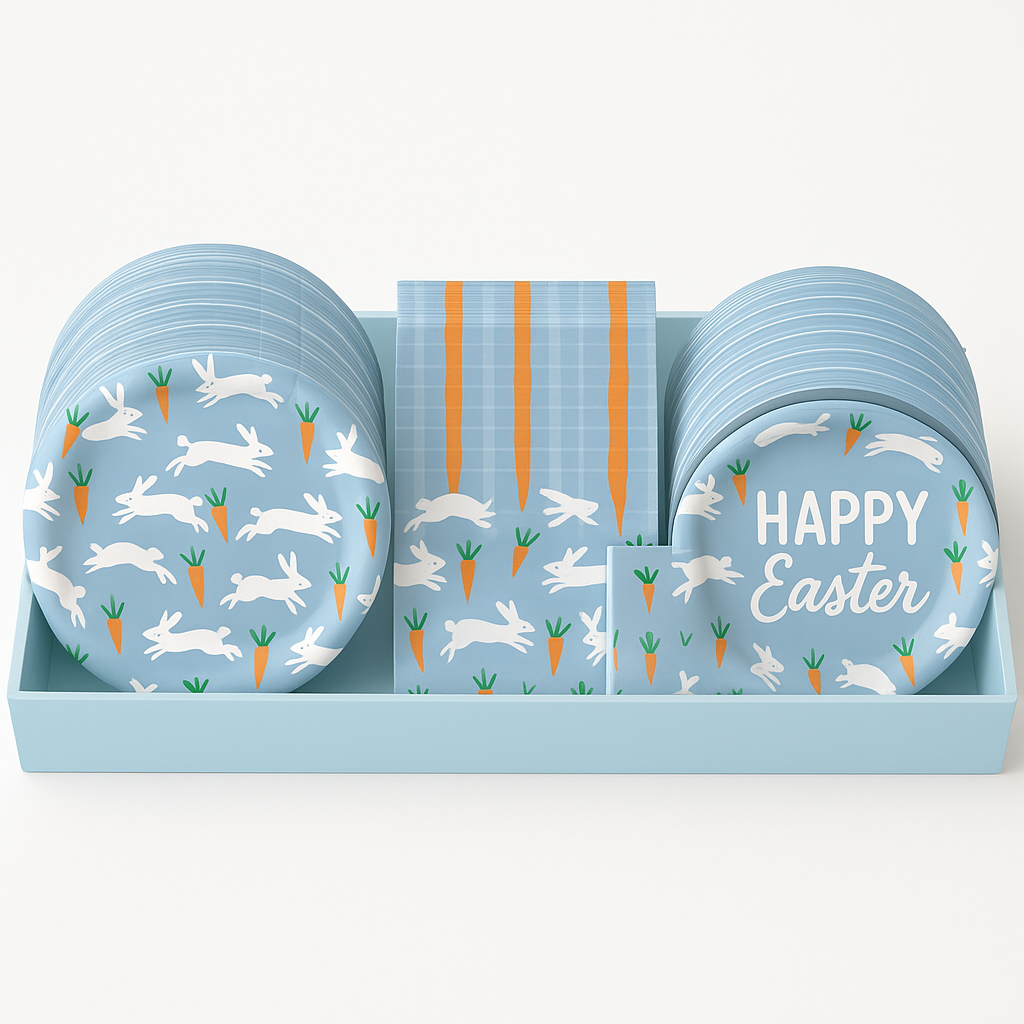 Hoppy Easter Party Tableware Set